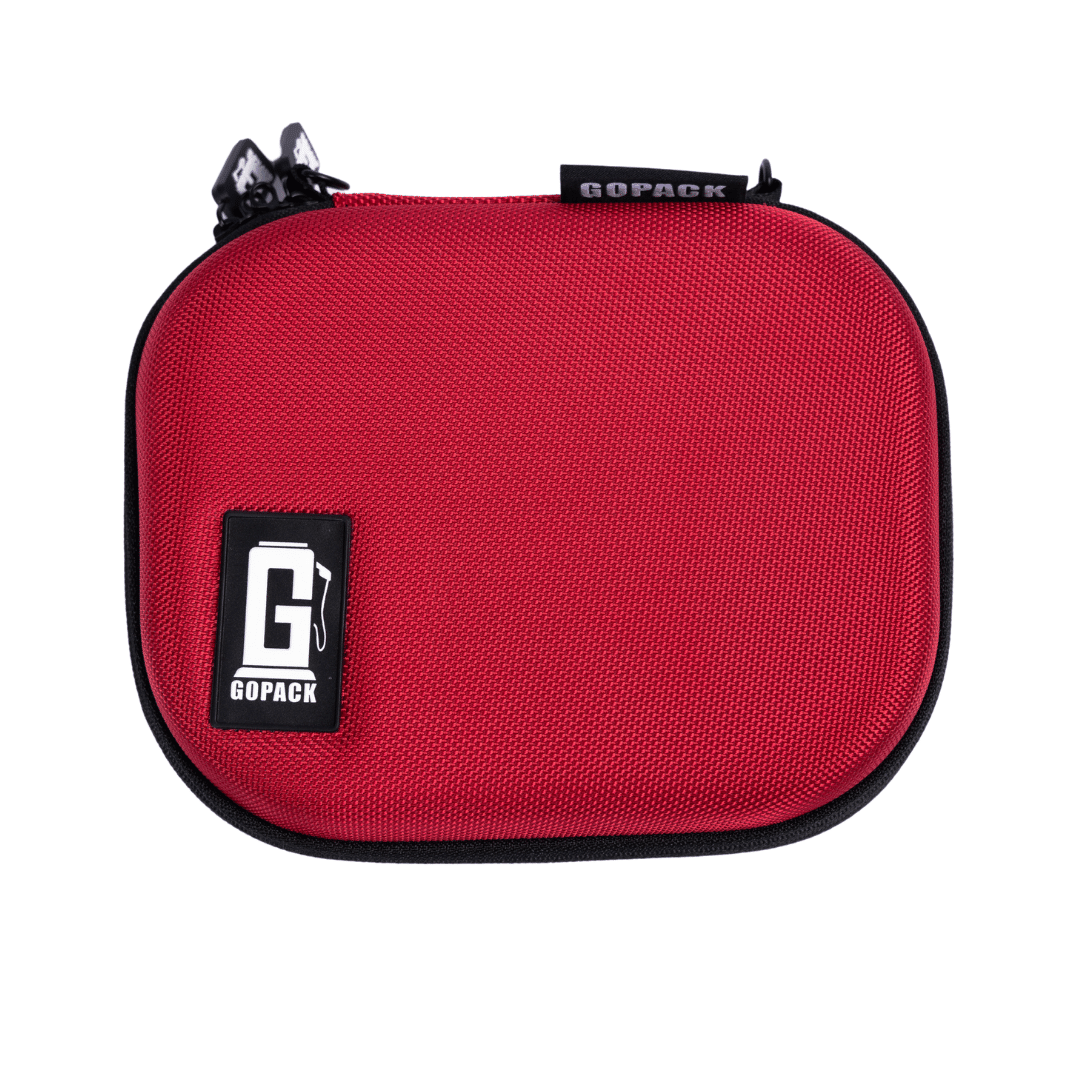 GOPACK Mini Rolling Tray Kit: Secure & Odor-Proof Travel Case with Lock & Tools