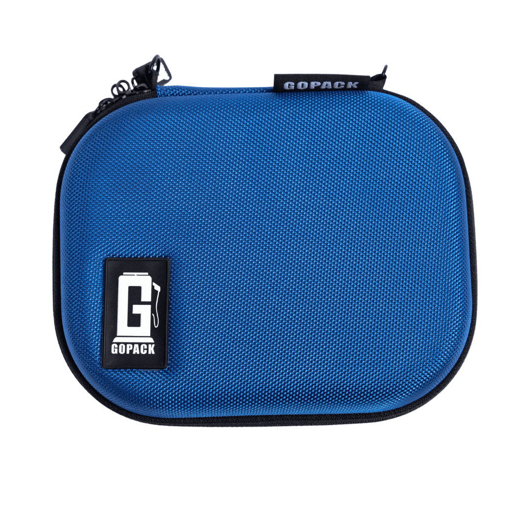 GOPACK Mini Rolling Tray Kit: Secure & Odor-Proof Travel Case with Lock & Tools