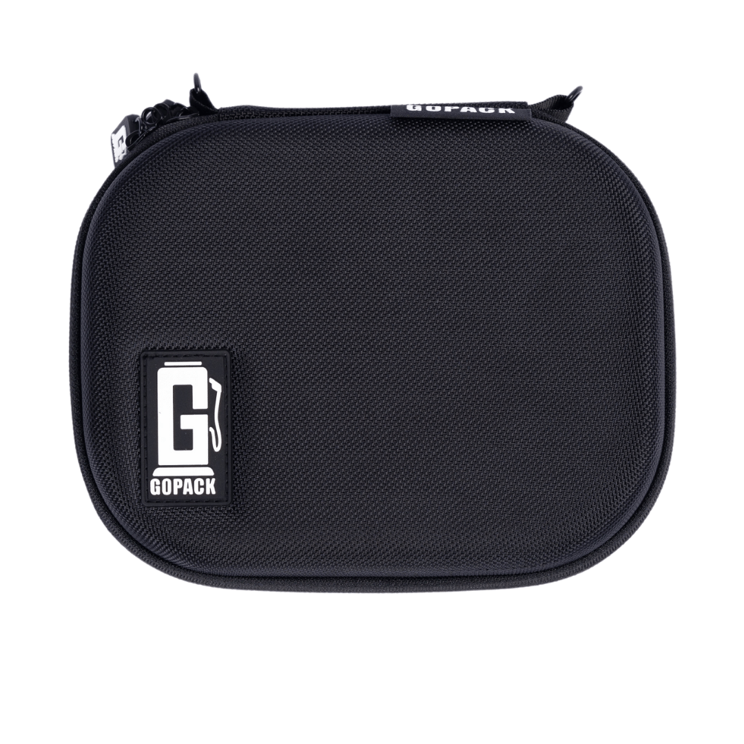 GOPACK Mini Rolling Tray Kit: Secure & Odor-Proof Travel Case with Lock & Tools